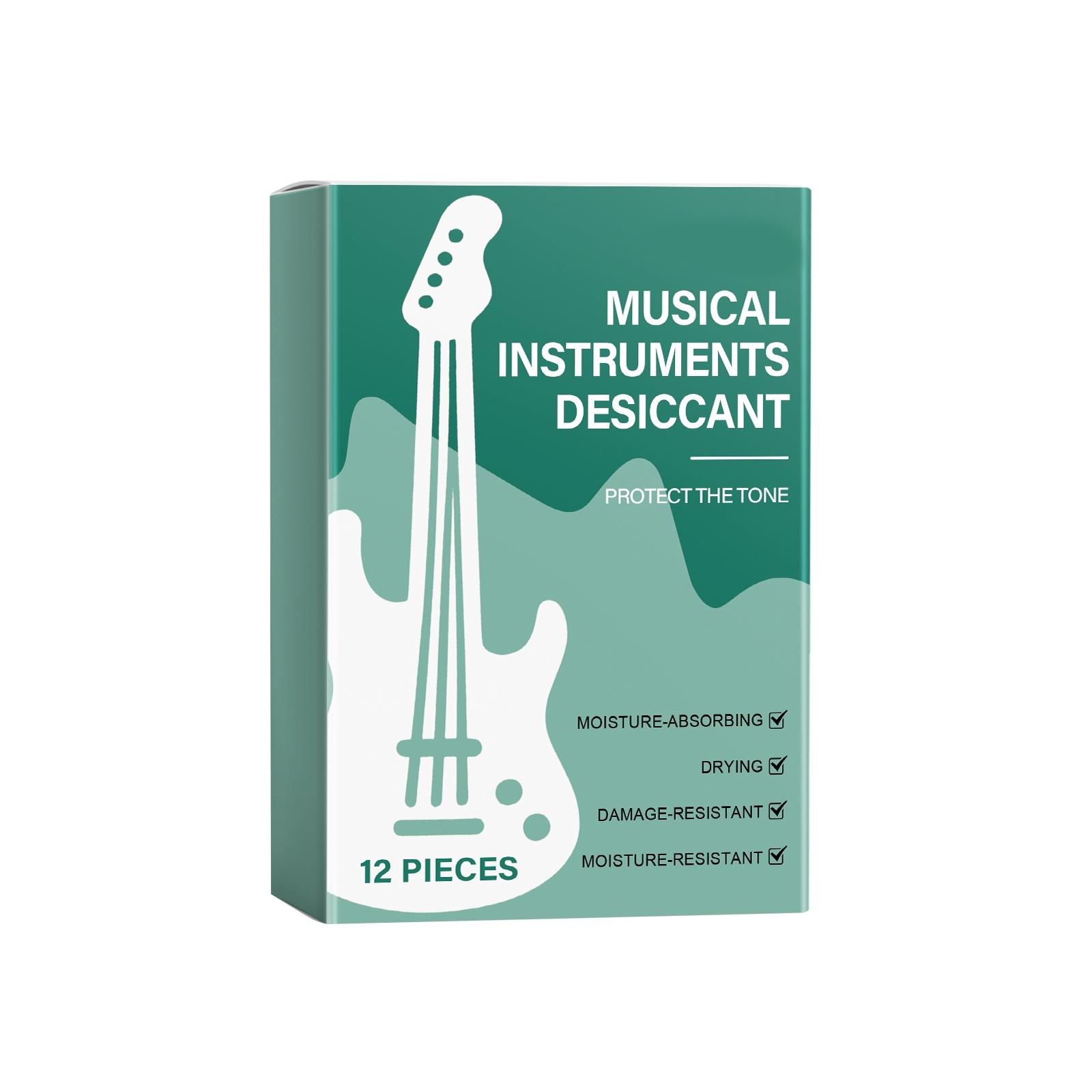

Специальный осушитель для музыкальных инструментов, Высокоэффективное поглощение влаги, Подходит для пианино и гитар. синий