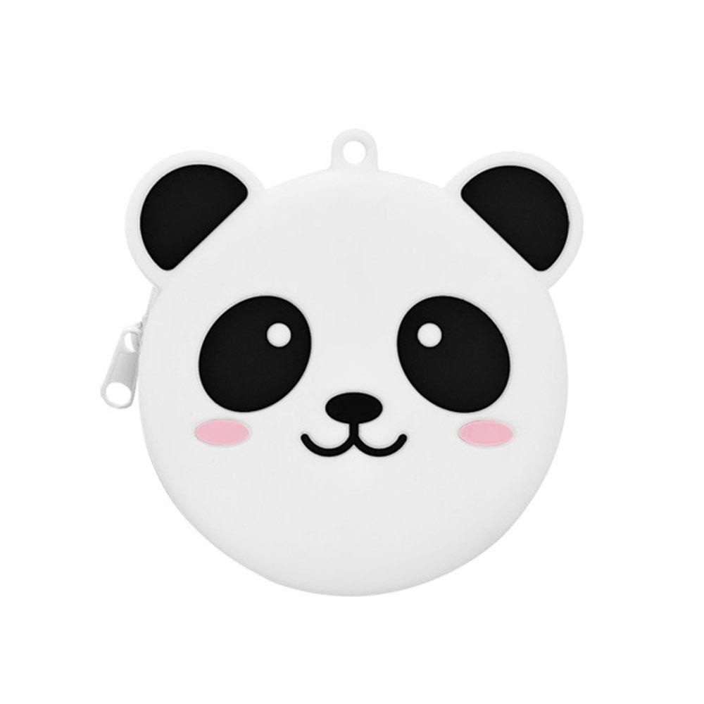 

Creative with Zipper Coin Purse Waterproof Cartoon Animals Storage Bag Silicone Portable Mini Wallet Childre Birthday Gift