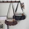 Cute Nylon Crossbody Bag Canvas Printing Handbag Sweet Polka Dot Shoulder Bag  Ladies