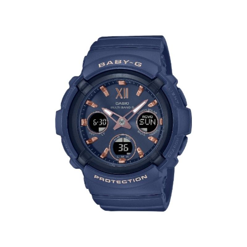 

Casio [сонячний радіогодинник] Baby G Baby G bGa 2800 Series Navy bGa 2800 2ajf