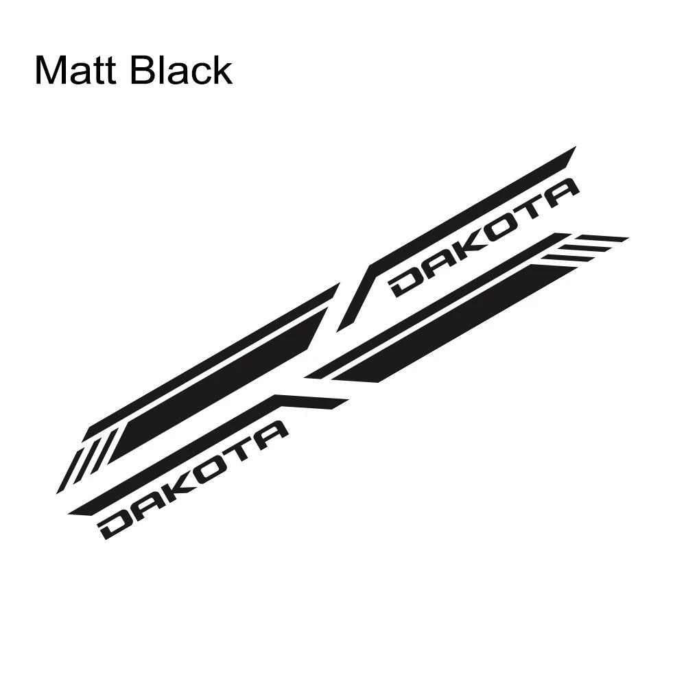 Pickup Bed Side Sticker For Dodge Dakota SLT SXT 5.9 R/T Sport Car Stripes Style Decor Decal Truck Vinyl Cover Auto Accessories