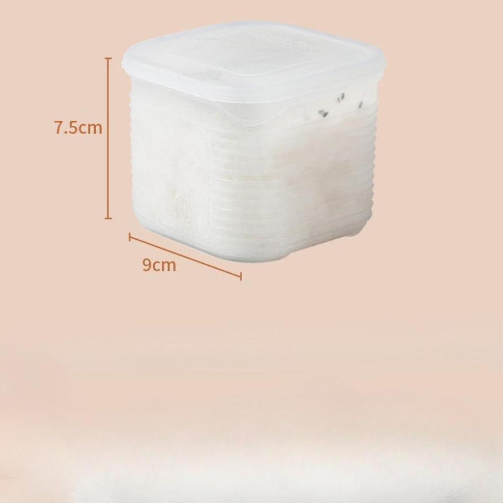1pcs Frozen Soup Boxes Portioning Boxes Refrigerator Freezing Boxes Food Storage Boxes Small Boxes Food-grade Portioning and Meal Preparation Boxes