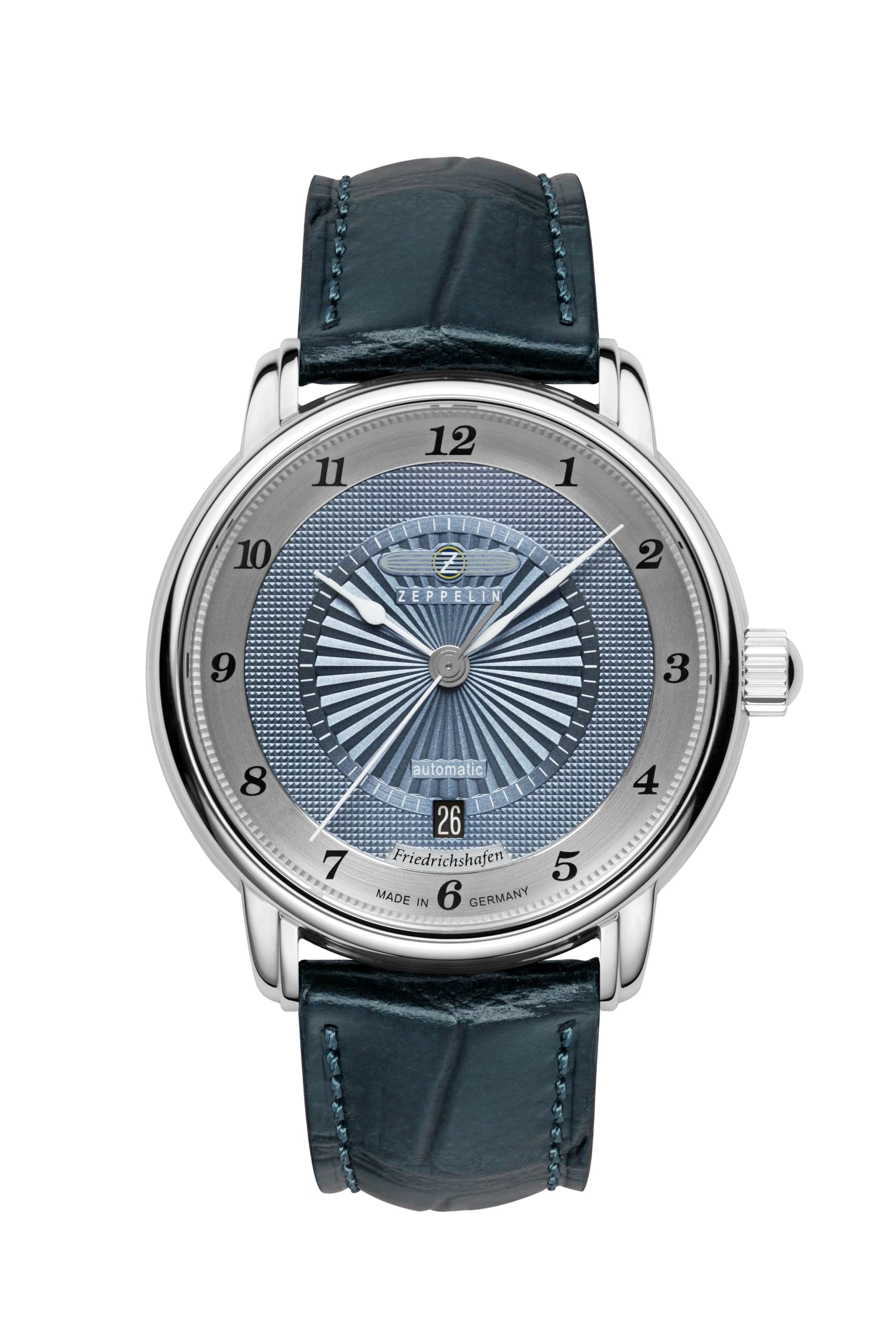 

Friedrichshafen Blue [Zeppelin] 8556-3 Men s Watch, [Used] синій