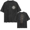 Vintage Clair Obscur Game Expedition 33 Y2K  Washed T Shirt Summer Cotton Men's Women Tee Oversize Streetwear Style High-Quality