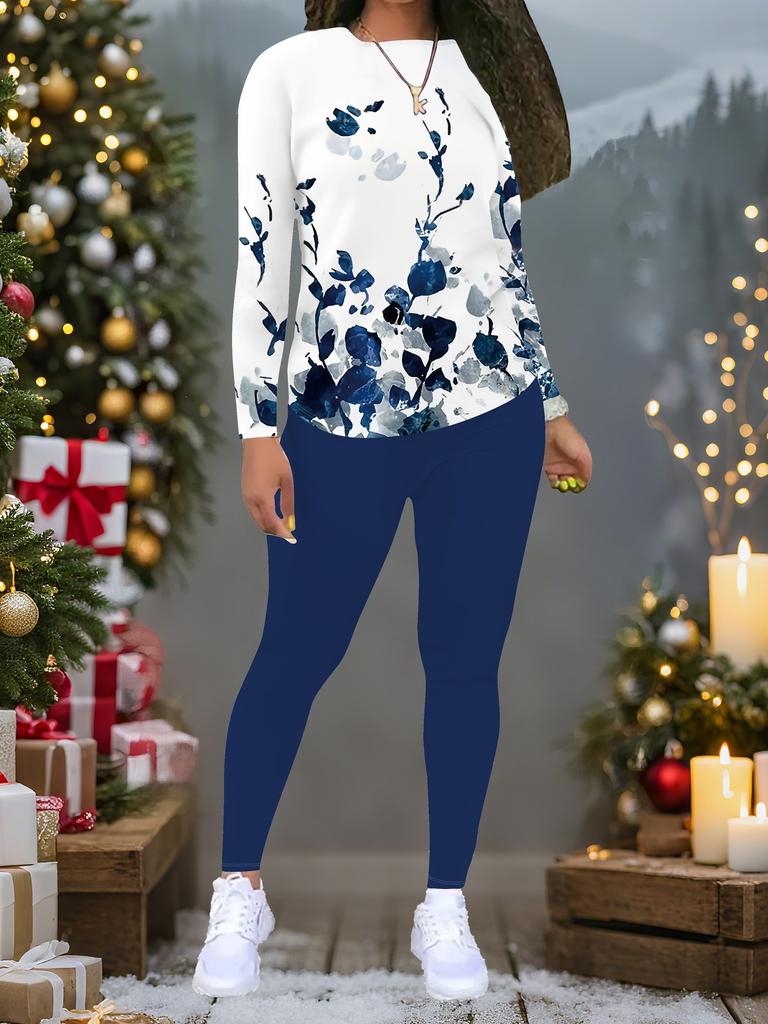 Contrast color ripple print women's yoga suit, autumn new fashion suit, suitable for daily yoga activities