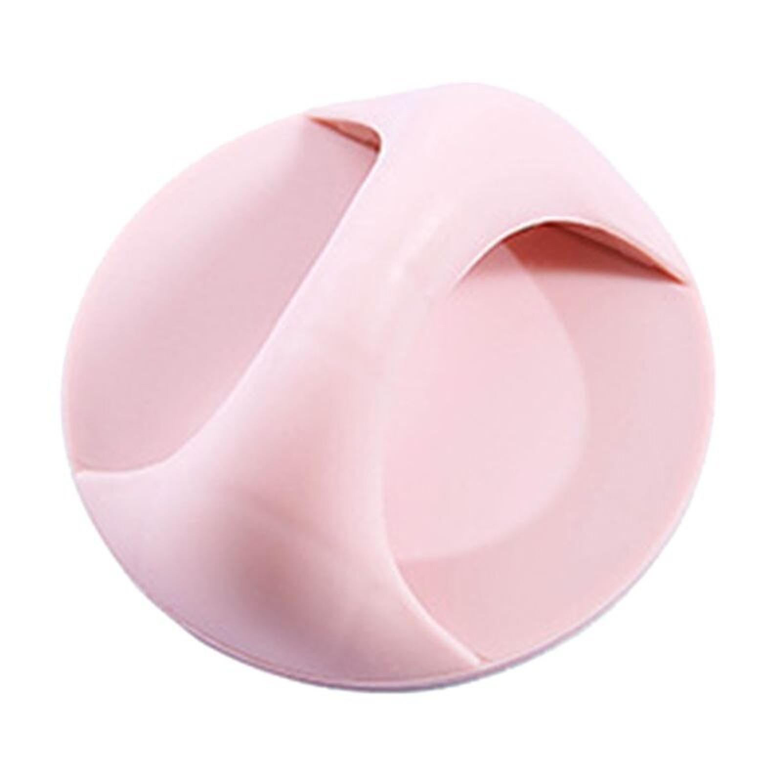 

Самоклеящаяся ручка ящика шкафа, вспомогательная ручка для двери кухонного шкафа, окна, удобные ручки One Size розовый