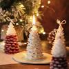 Hot-Selling Cross-Border Christmas Tree Scented Candle Soy Wax DIY Atmosphere Decoration Christmas Gift