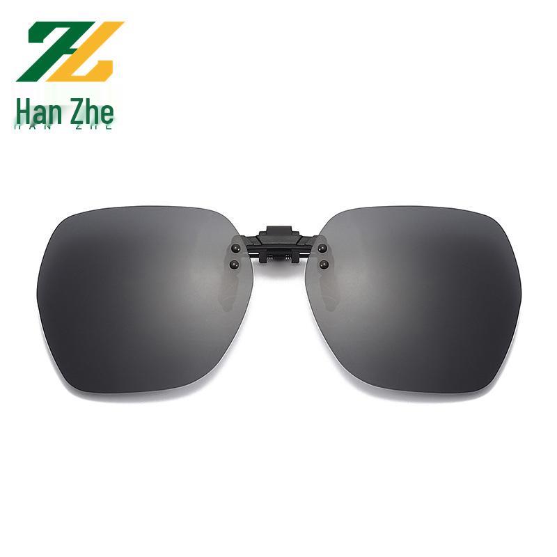 Polarized Flip-up Clip-on Sunglasses for Myopia, Night Vision & Driving - Unisex
