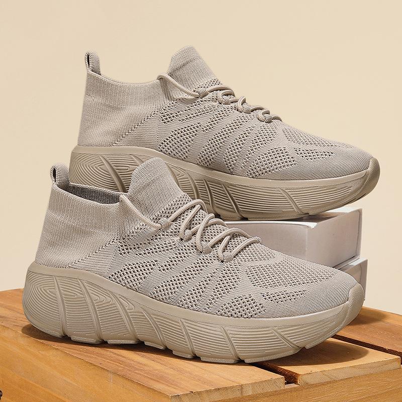 Spring Summer Shoes for Men Casual Sport Shoes Breathable Flat Skateboard Shoes Lovers Slip-on Sneaker 36-45