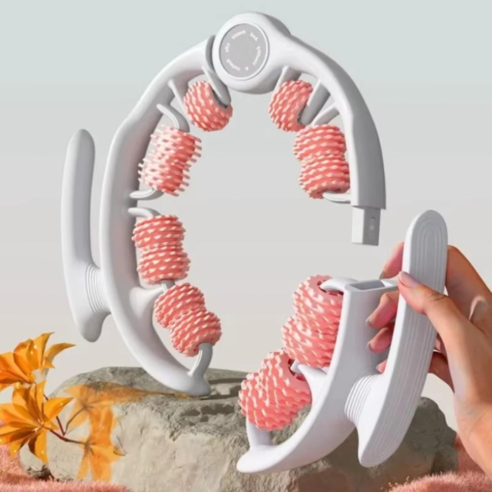 Round Shape Leg Roller Massager Portable Ring Leg Clip Manual Muscle Massager Beauty Tools Multi-function