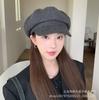 Early autumn female literary and retro beret casual travel painter hat new face small octagonal hat
