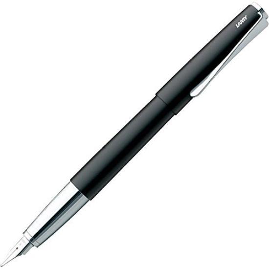 

Перьевая ручка LAMY Studio Матовая черная Перо EF Сверхтонкое Размер L67-EF [Б/у] чёрный