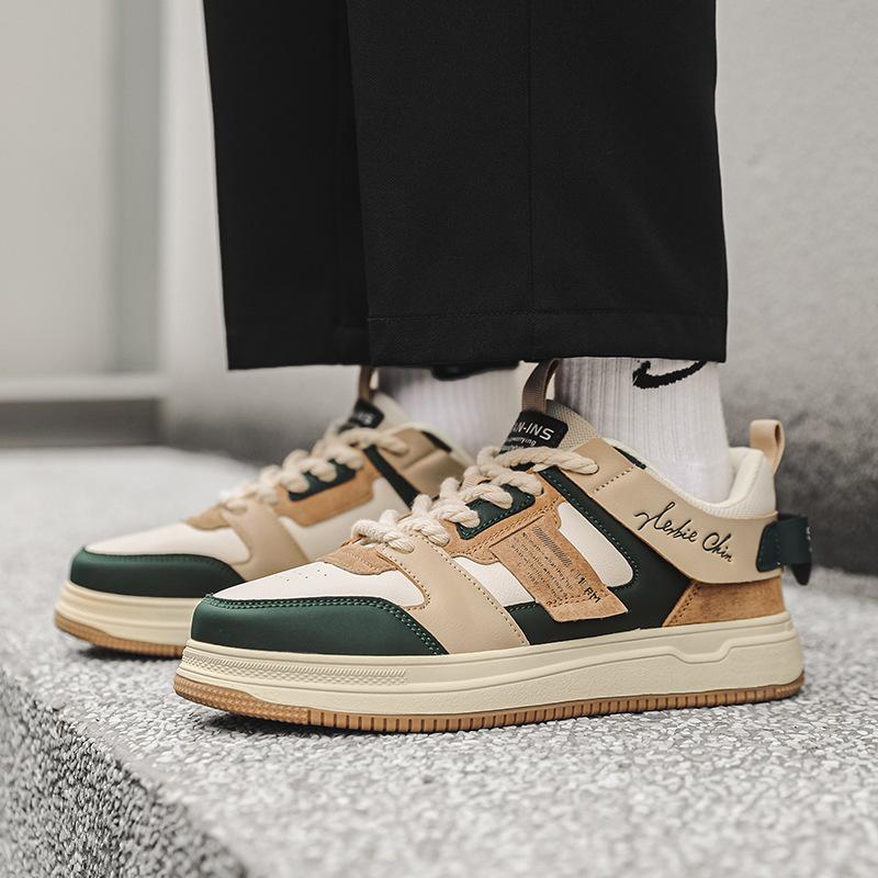 Spring Autumn Brown Chunky Men Casual Shoes Fashion High Quality Designer Sneakers Men Comfortable Men's Sneakers