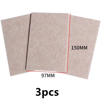 72pcs Self Adhesive Felt Chair Leg Pads Wood Floor Protectors Furniture Legs Table Leg Covers Round Bottom Anti-Slip Pads Set