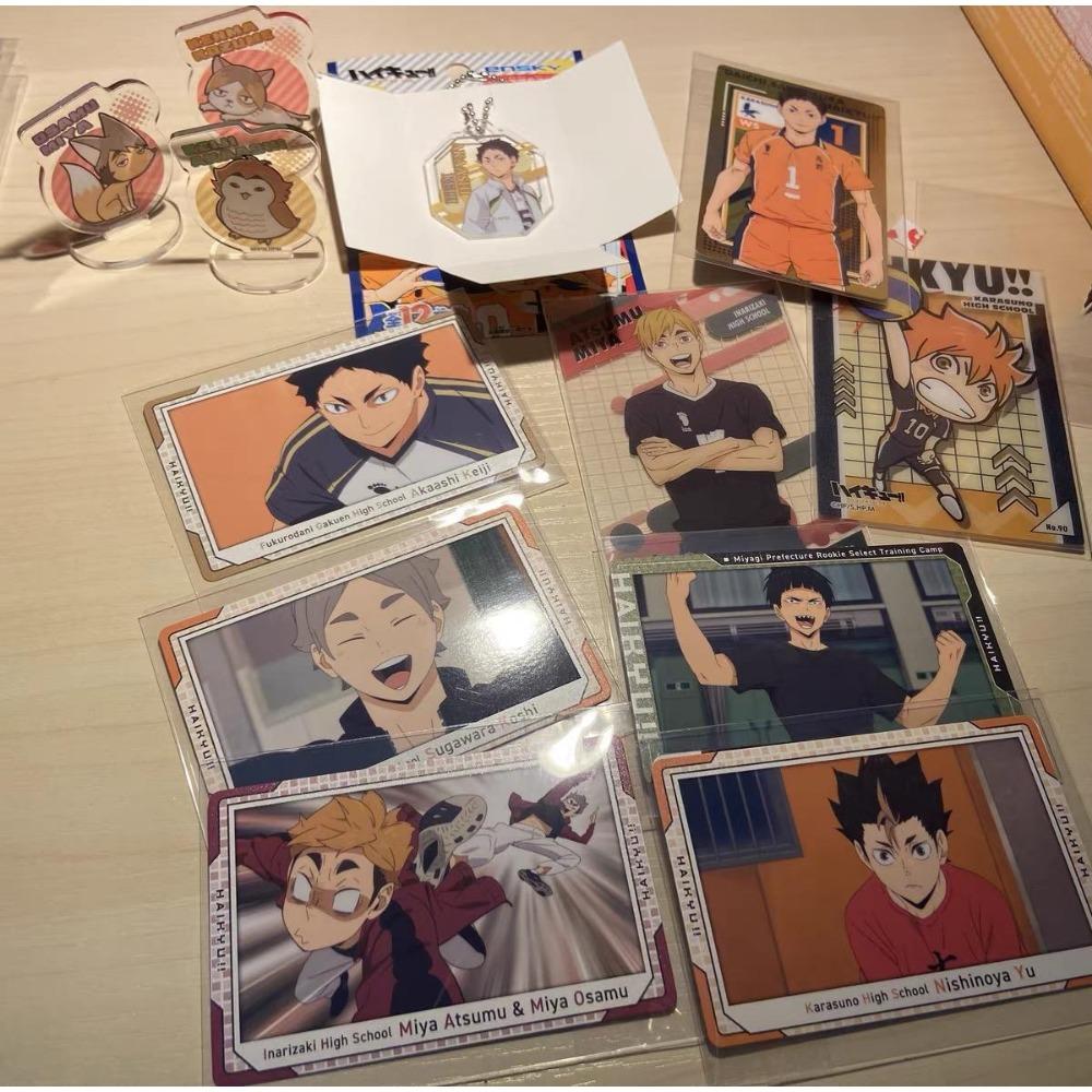Anime Haikyuu!! Anime Cards Hinata Shoyo Kageyama Tobio Boxuto Kotaro Anime Pocard Tarot Po Cards For Fans Collection Gift