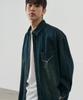 ALYSS Cutoff Denim Western Shirt [Indigo Blue]