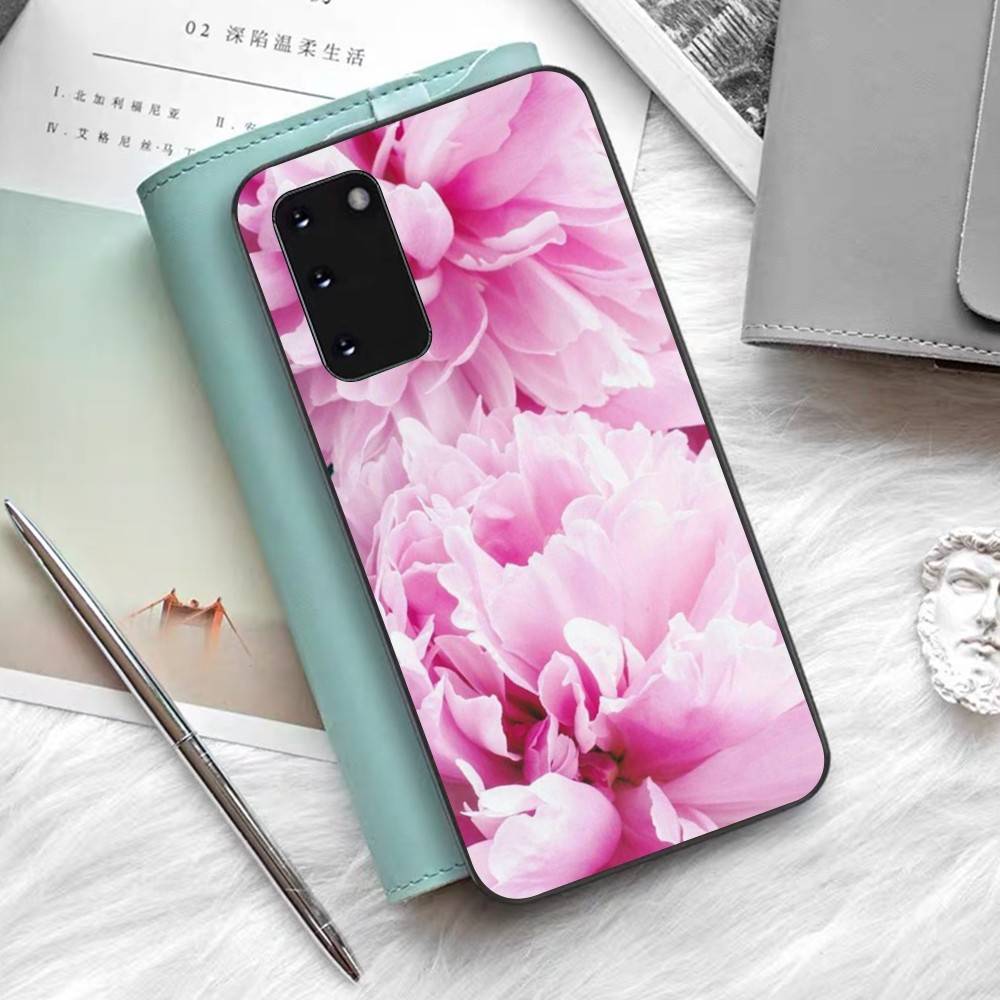 

Elegant Peony Flower Phone Case For Samsung A 52 53 21 32 13 12 71 31 51 40 72 73 70 22 42 50 30 20 21 shell Samsung A21 S