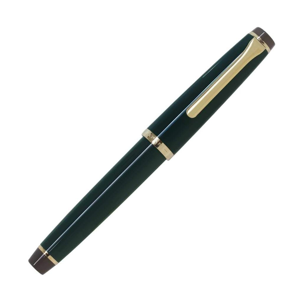 Sailor Leclere Fountain Teal Medium Fine Pen, Green, Point, 12-0333-360