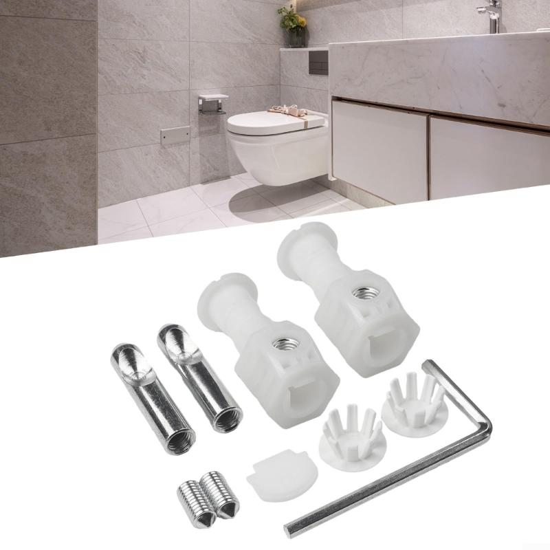 Toilet Wall Hung Bidet Attachments Wall Mounted Toilet Fixing Screws Bolts Kits Bidet Attachments Fixing Metal Bolts