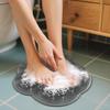 Shower Foot Brush, Shower Brush, Bath Massage Pad With Anti-slip Suction Cup, Body Brush For Cleaning The Back, Elbows And Feet