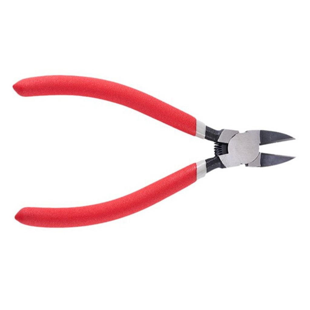 Compact 6 Inch Angled Wire Cutters AntiRust Chromium Vanadium Steel Tool For Tight Space Cutting Operations Tool