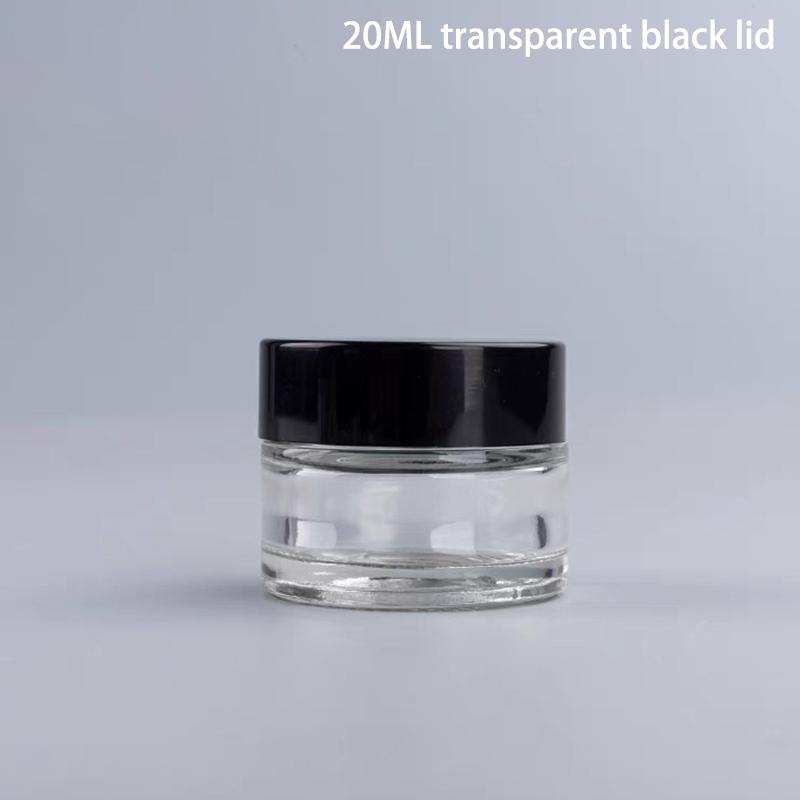 1Pcs 5Ml 9Ml Glass Jar Skin Care Eye Cream Jars Lotion Pot Refillable Bottle Makeup Eye Shadow Storage Cosmetic Container
