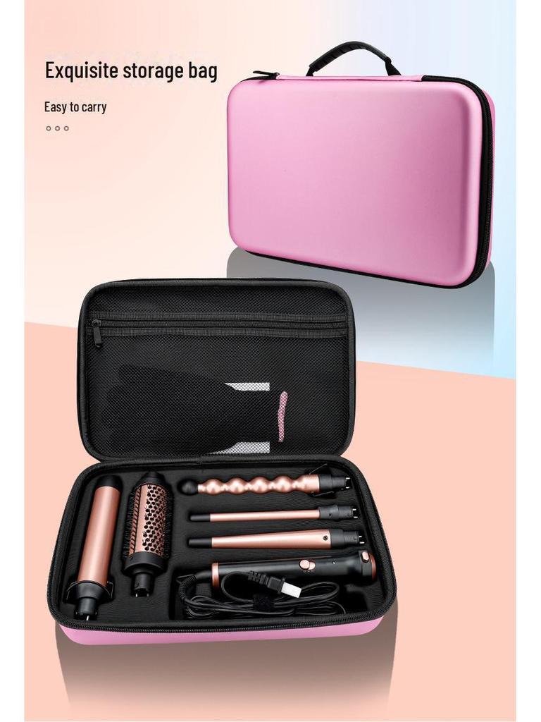 5-in-1 Multifunctional Hair Styler Set with EVA Storage Bag