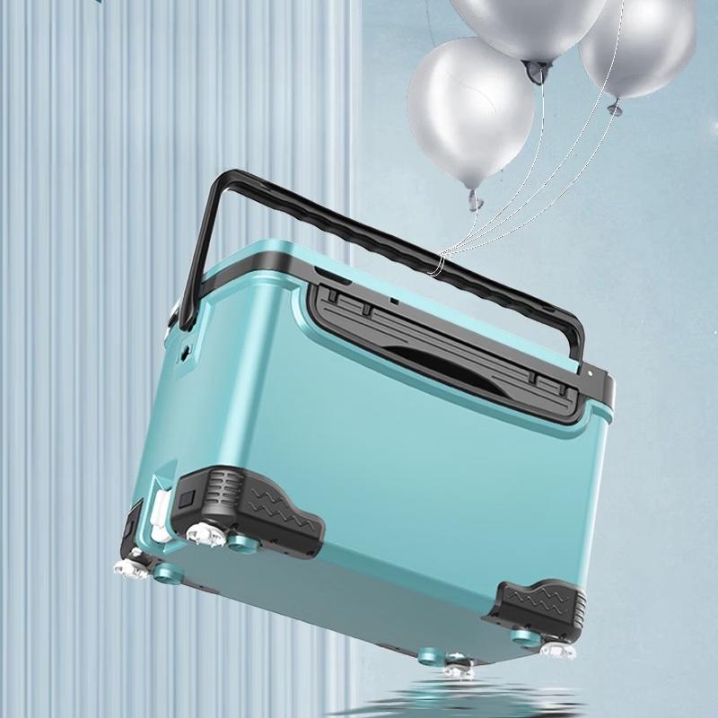 Fishing Tackle Box with Backrest