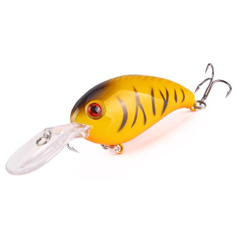 Luya Bait Rock Little Fat Man 18 Color Bronzing External Laser 10cm/13.6g Simulation Fake Bait Hard Bait Fishing Gear