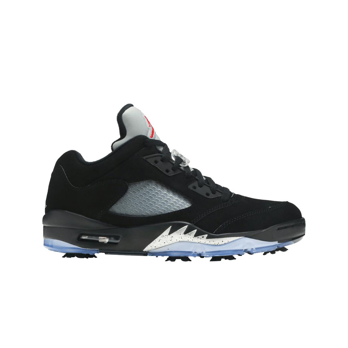 

Мужские кроссовки Jordan 5 Low Golf Black Metallic Silver CU4523-003