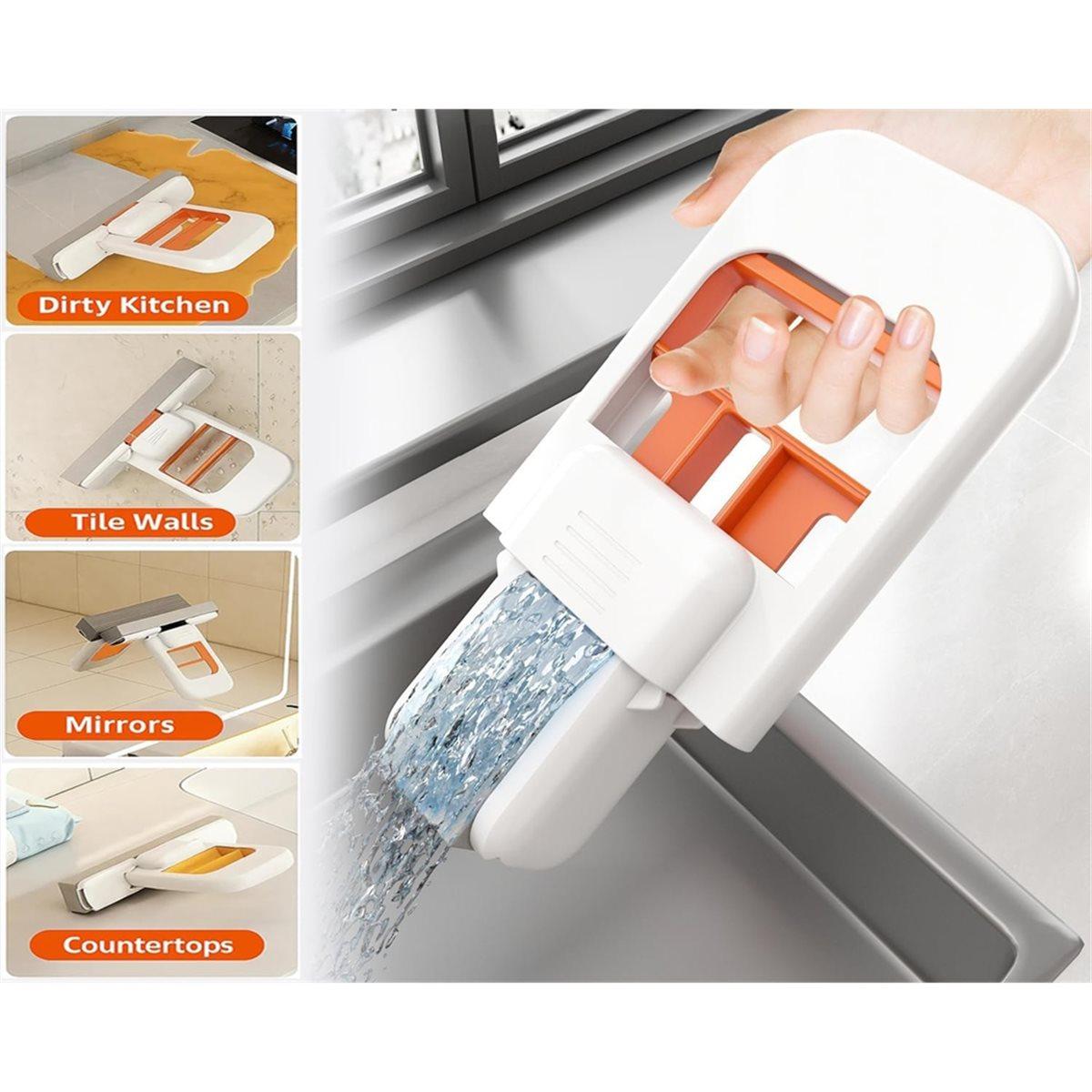 

2PCS Portable Mini Cleaning Mop, Wall Cleaner Dust Mop, Reusable Dust Cleaning Tool, Wet and Dry Use Cleaning Mop China Mainland