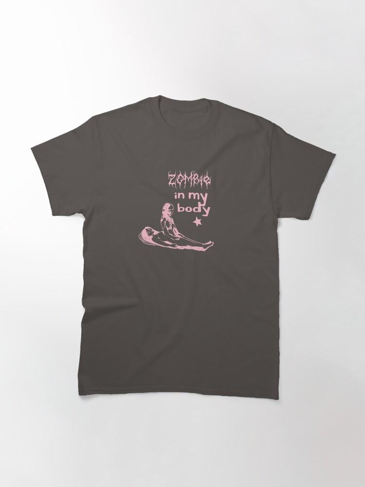 Zombie In My Body from Maggots for Brains - PINK Classic T-Shirt