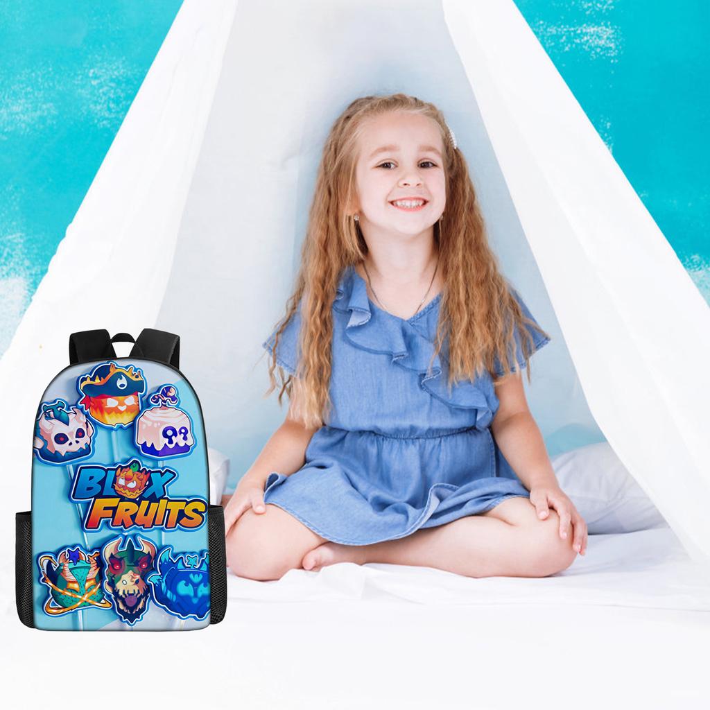 Large-capacity Backpack For Primary And Secondary School Students, Cartoon Shoulder Bag And Pencil Case For Children