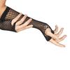 Smiffys Womens/Ladies Fishnet Fingerless Gloves