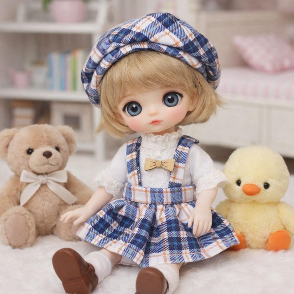 20 Stile 16~17cm Puppenkleidung Freizeitkleidung Strampler T-Shirt Hut für 16~17cm Puppe