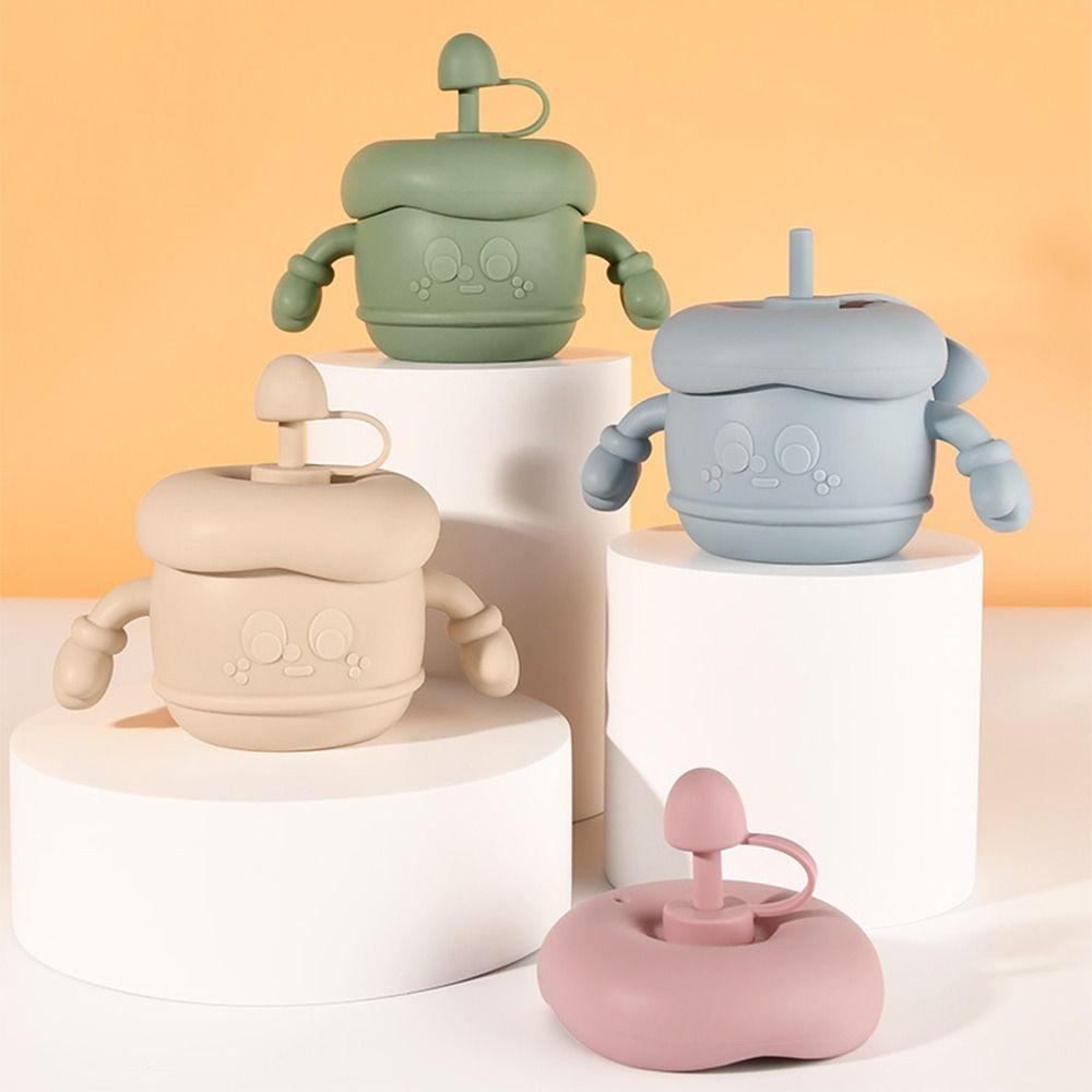 

Мягкие силиконовые поильники для малышей, креативная бутылочка с трубочкой для малышей, жидкое питание