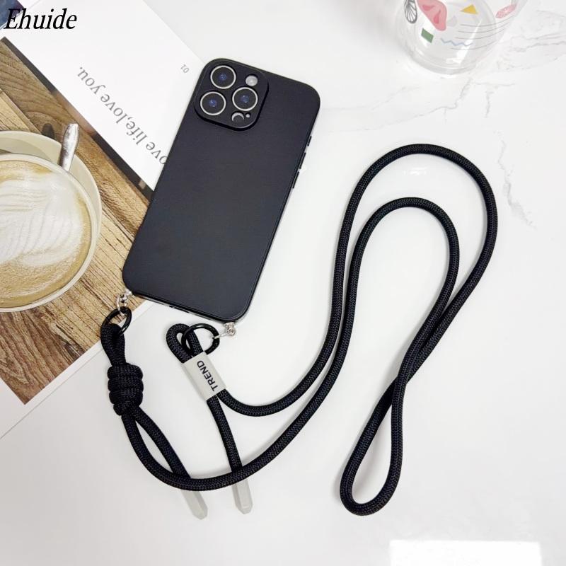 Capa com Alça Transversal para Redmi Note 14 Pro Plus Mi 15T 17 15 15C POCO X7 Pro F7 X6 Cordão Ajustável para Uso Externo Capa à Prova de Choque