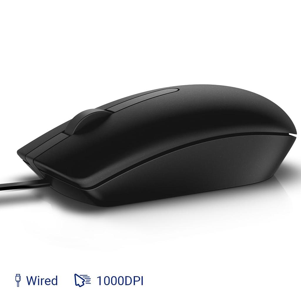 MS116 1000DPI USB Wired Optical Mouse