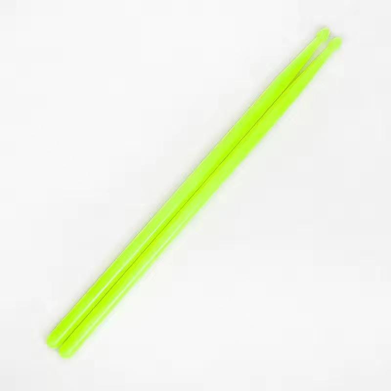 1Pair Professional Luminous Drum Sticks 5A Nylon Drumsticks Colorful Drum Stick Percussion Instrument Accessories Drum Set Kit