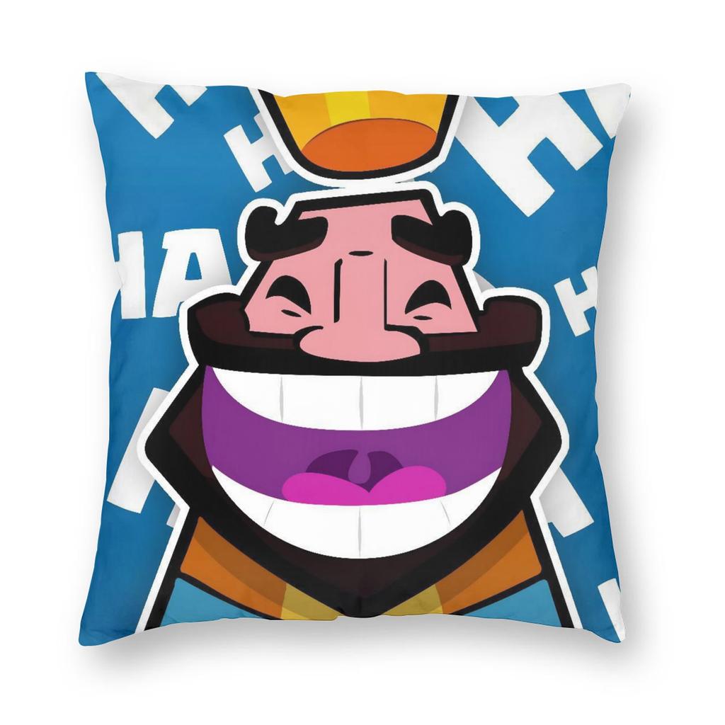 Clashes Game Royaleds Pillowcase Printing Polyester Cushion Cover Decoration Pillow Case Cover Sofa Zippered 40X40Cm