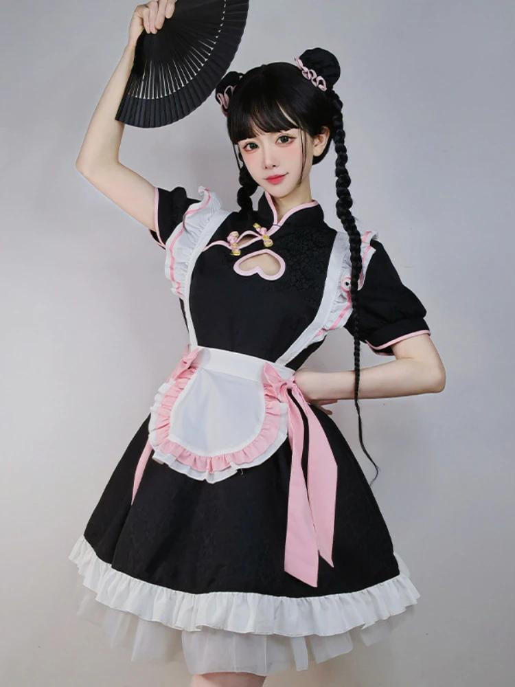 Christmas Maid Lingerie Dress Sweet Bunny Girl Costume Rabbit Woman Set Cosplay Costume Role Play Uniform Stage Performance Set