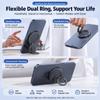 Foldable Magnetic Phone Ring Holder Double Sided Magnetic Mobile Phone Ring Stand  Cellphone