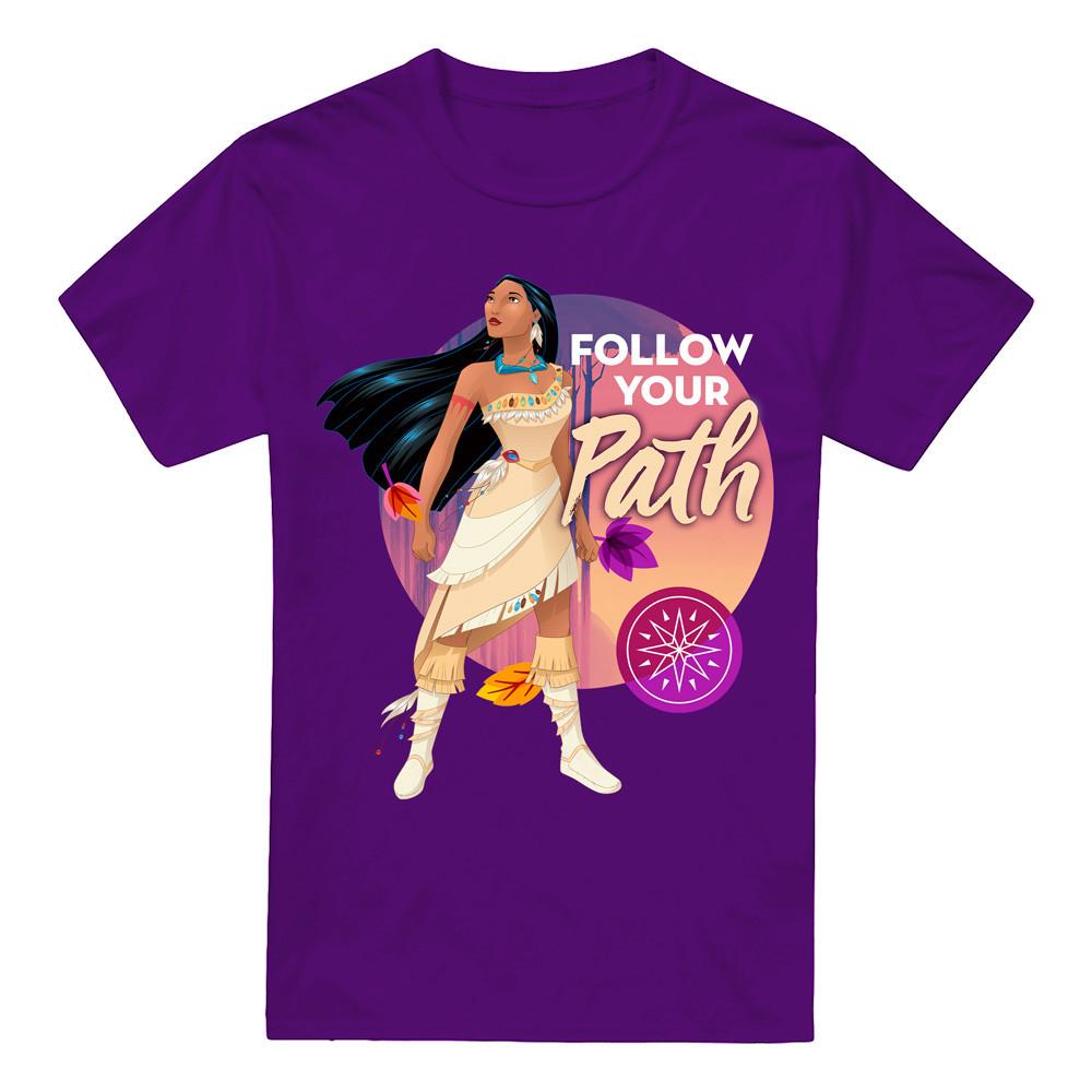 Pocahontas Follow Your Path T-Shirt Purple XXXL