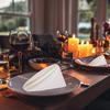 10pcs Satin Napkin 43cm*43cm Serving Table Decor Dinner Towel for Wedding Party Home Hotel Christmas Decor Table Napkins Green