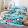 17 Styles Hangyodon Cartoon Blanket for Sofa King Size Cute Soft Flannel Throw Fluffy Bed Blanket New Born Winter Blanket Gift