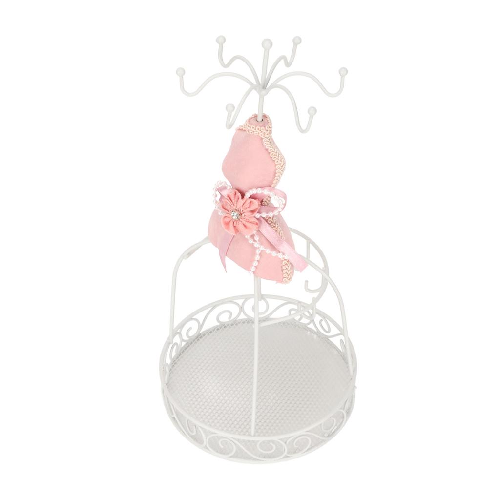 Jewelry Displays Stand Mannequin Princess Model Dress Rack for Hanging Earring Bracelet Rings