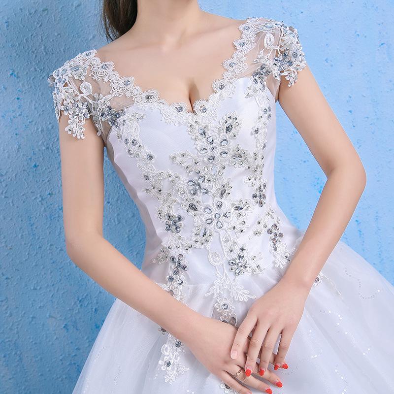 2025 Plus Size Lace Dreamy Wedding Dress for Women - Off-the-Shoulder, Long Train, French Style, Spring/Summer