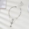 Set di collane da cowboy in pietra turchese western retrò per donna, collana con ciondolo da cowboy tradizionale, accessorio gioiello per feste di ragazze