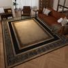 Classic Frame Simple Style Carpet Home Decor Large Size Bedroom Rug Fluffy Washable Living Room Decoration Balcony Mat Antiskid