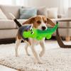 Premium Latex Squeaky Dog Alligator Toy Interactive Dog Training Toy  Indoor Daily Playtime